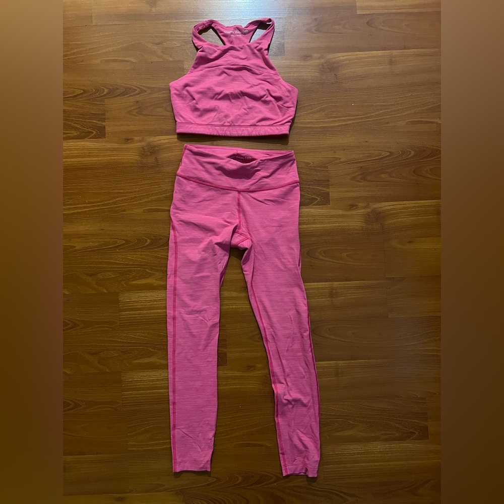 Pink Outdoor Voices Set